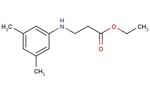 beta-Alanine, N-(3,5-dimethylphenyl)-, ethyl ester